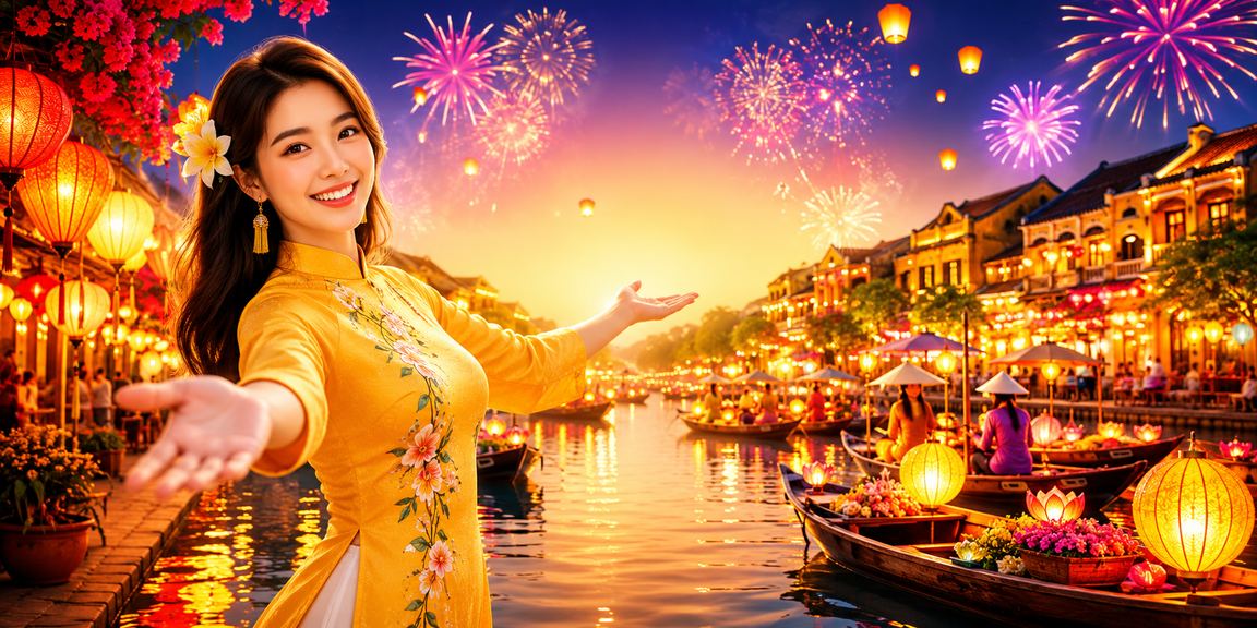 Không khí đèn lồng Hội An về đêm kết hợp trải nghiệm casino trực tuyến
